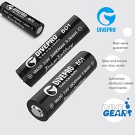 Divepro battery 18650 2600 mah 18650 3400 mah 26650 5000 mAh Battery B05 26800 6800 mAh 21700 5000 m