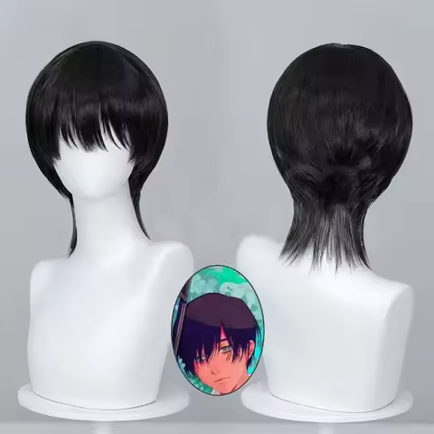 Women Men CosPlay Props The Summer Hikaru Died Tsujinaka Yoshiki Indou Hikaru Cosplay Wig White Shor