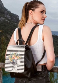 【氣質穿搭】夢想家小背囊 背包 包包 生日 肩背包 禮物 皮革包