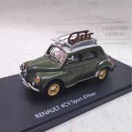 [Out of Print] 1/43 France Renault 4CV Car Model Out of Print Original Packaging Limited Edition (If
