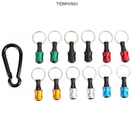 TIOMNV56II 12pcs Screwdriver Bits Holder Adapter, Quick Release Aluminum Alloy Screwdriver Bit Holde