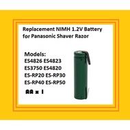 Replacement Battery for Electric Shaver Panasonic ES4826 ES4823 ES3750 893 ES4820 ES-RP20 ES-RP30 ES