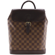 LOUIS VUITTONSoho 雙肩包/日用包，Monogram 帆布，ブラウン， TH0997，帶皮帶扣，女士 [二手]