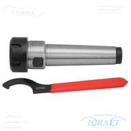 ICRAFT MT4 ER32 Collet Chuck, Durable With Wrench Collet Chuck Tooling Holder, High-Grade ER32 Size 