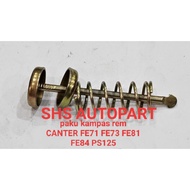 Brake pad nail Pin kit 3.5X40MM - CANTER FE71 FE73 FE81 FE84 PS125