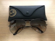 雷朋Rayban RB3025 金屬茶色 經典飛行員款