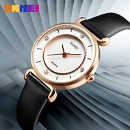 Watch Factory - Jam Tangan Wanita SKMEI 1330 Analog Leather Original