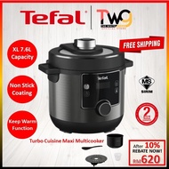 [FREE SHIPPING] Tefal CY777865 7.6L Turbo Cuisine Maxi Multicooker With 10 Automatic Programs
