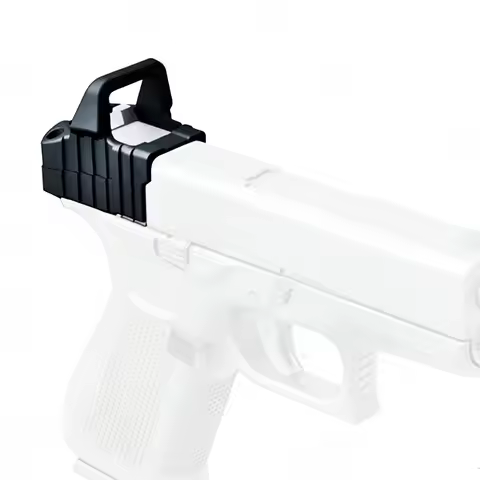 Pistol Handgun Pistol Rear Cover Slide Assist Handle, Tactical Accessory for Glock Full series G17 G