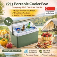 🇸🇬 (9L) Portable Camping BBQ Outdoor Drinks Food Cooler Box / Outdoor Rotomolded Cooler, Portable Co