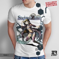 COD / BAYAR DITEMPAT KAOS PRINTING KARTUN ANIME STEINS GATE RUKA URUSHIBARA 1