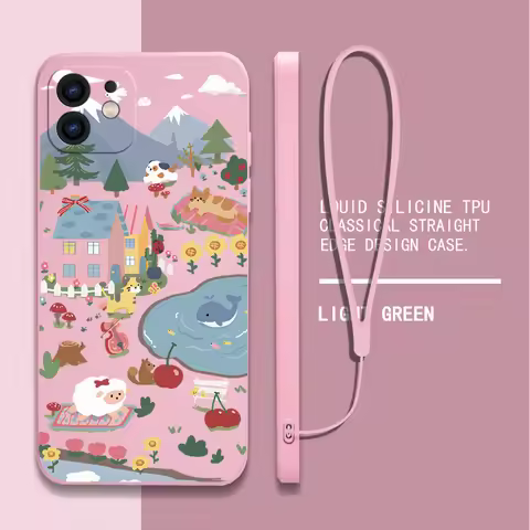 Animal Resort Phone Case For VIVO Y20 Y30 Y50 Y33T Y11 Y12 Y12S Y15 Y17 Y19 Y21 V23 V23E V21 X90 S1 