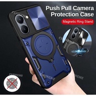 Vivo Y36 5G Y27s 2023 Shockproof Armor Push Pull Camera Protect Cover For Vivo Y36 Y27 Y 36 27 36Y V