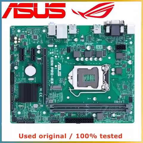 For ASUS CSM PRO-E3 Motherboard LGA 1151 Intel B360 DDR4 32GB M.2 support Core i3-8300 9100F 8600 84