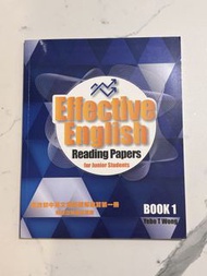 Effective English Reading Papers Book 1