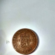 uang koin kuno jaman belanda benggol tahun 1920 #10