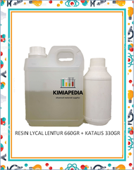 Resin Lycal Lical Lentur 1079 1Kg 1 Kg Nametag Stiker Sticker Timbul