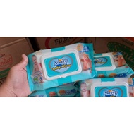 Wet wipes/wipes/sweety Wet tissue Contents 72 Sheets