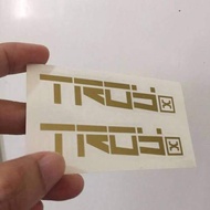 Cutting sticker sepeda element Troy X 2pcs