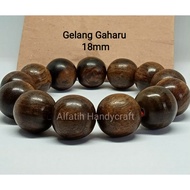 Gelang gaharu 18mm gelang kayu gaharu wangi alami gelang gaharu gelang jumbo gelang besar