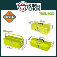 DYLLU Tool Box ( DTTB8A11 / DTTB8A12 / DTTB8A33 ) | Metal Tool Box | 2 layers Tool Box