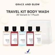 Grace and Glow body wash travel Size