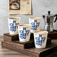 Double Wall Paper Cup Coffee Cup 8oz 12oz 16oz |Thick Papercup | Food Grade | Heat & Cold Resistant 