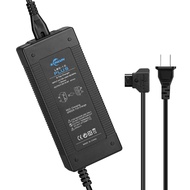 KUNLUN D-Tap Quick Charger[DC 16.8V/4A] with D Tap Cable for V-Mount/V Lock/Gold Mount Battery Charg