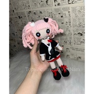 Junko enoshima wool Doll from danganronpa 24cm- Junko crochet