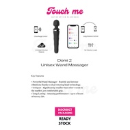 Lovense - Domi Wand 2 App Controlled Super Powerful Mini Wand [FEMALE VIBRATOR] [G SPOT VIBRATOR] [CLIT VIBRATOR]