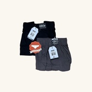 Rider R812B Men's Boxer Briefs BLACK GREY PER 1 PCS