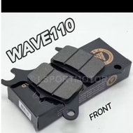 CALIPER BRAKE PAD LINING PAD BREAK DISC PAD W110 WAVE 110