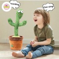 Mainan Kaktus bicara mainan anak boneka kaktus bisa bicara dan joged
