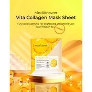 [MediAnswer] Vita Collagen Mask Sheet 5ea (37g X 5 sheets)