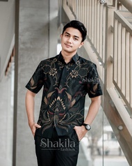 Kemeja Batik Pria Lengan Pendek Murah Kualitas Super Baju Batik Pria Motif Terbaru 2024 Hem Batik