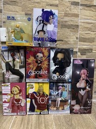 多款動漫人物景品/公仔 （鏈鋸人、我的英雄學院、五等分之花嫁、Pokemon、藍色監獄等等）