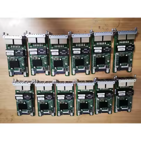 NIM-2MFT-T1/E1 V03 ISR4000 WIC/VIC/PRI/CE1T1 1×PVDM4 1.544 Mbps ±50 bps / 32 ppm