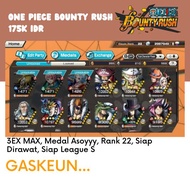 OPBR 3EX MAX Char META Medal Bagus One Piece Bounty Rush Original Android dan Ios Games