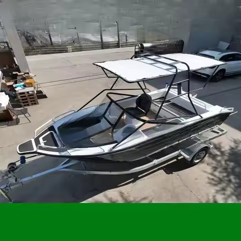 Aluminum alloy leisure luxury yacht leisure speedboat fishing entertainment