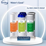 iSpring F7-GAC NSF Certified 1-Year Replacement Filter Cartridge Pack ไส้กรอง ชุดไส้กรอง 7-Count for