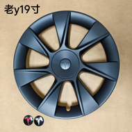 ฝาครอบล้อ Tesla Model Y ขอบเต็ม 19 นิ้ว ฝาครอบยางรถยนต์ ABS ฝาครอบล้อรถยนต์ ฝาครอบล้อรถยนต์แบบติดด้ว