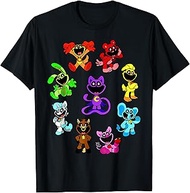 Smiling Animals Plush Critters Costume Funny Animals T-Shirt