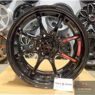 Velos Wheel CE28-8 Strip [Gloss Black] Sport Rim 15x7JJ ET35 (4x100/114.3)