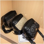 【Ready Stock】Coach_ Men Women Sling Bag Waterproof Shoulder Bag Crossbody Bag Purse Tote