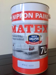 Nippon Paint Matex 7 Litre/ 20 Litre Emulsion paint for Interior Walls and Ceilings *Free Shipping*