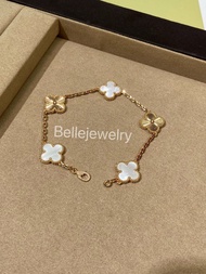✨Van Cleef & Arpels 白貝母鐳射五花手鏈 VCA梵克雅寶手鏈