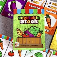 Card Game Vegetable Stock Board Game Little Farmer Logic Thinking Game