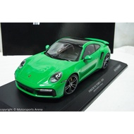1: 18 Minichamps Porsche 911 Turbo S 992 2020 Green ※