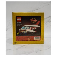 [Taichung Xiangzhi Building Blocks] LEGO LEGO Limited Small Yellow Box 6629994 Airplane Passenger Ai