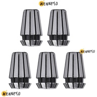 WENNEYU 5Pcs CNC Collet Chuck, 1/16" to 1/4" Range 40Cr ER11 Spring Collet Set, Precision High Accur